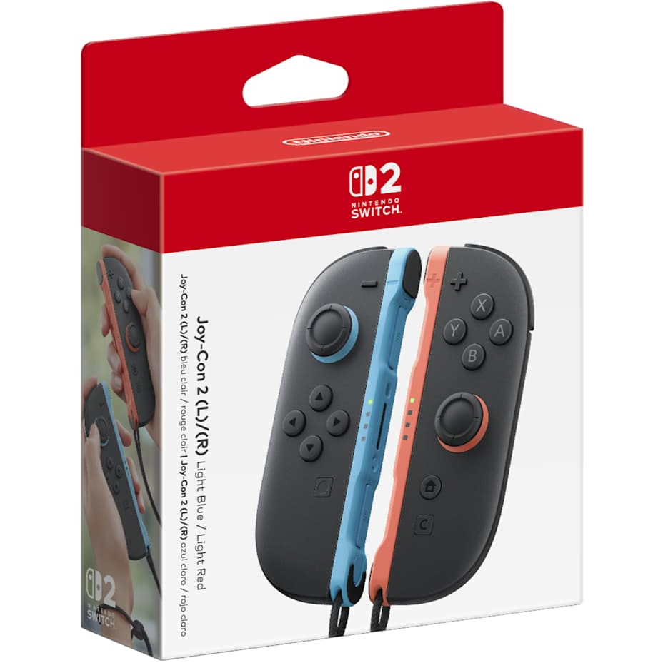 Nintendo Switch Joy-Con™ 2 (L)/(R) Light Blue/Light Red Nintendo Switch Joy-Con™ 2 (L)/(R) Light Blue/Light Red